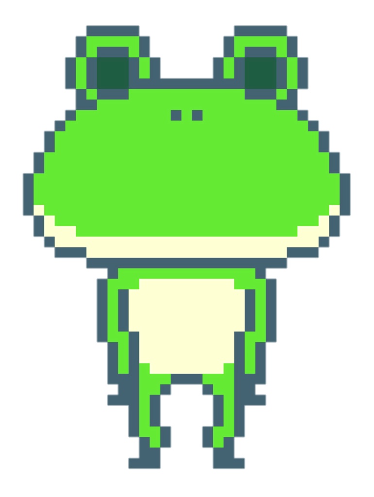 64かえるのますかっと。アクリルキーホルダー