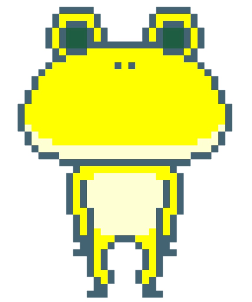 65かえるのぱいん。アクリルキーホルダー