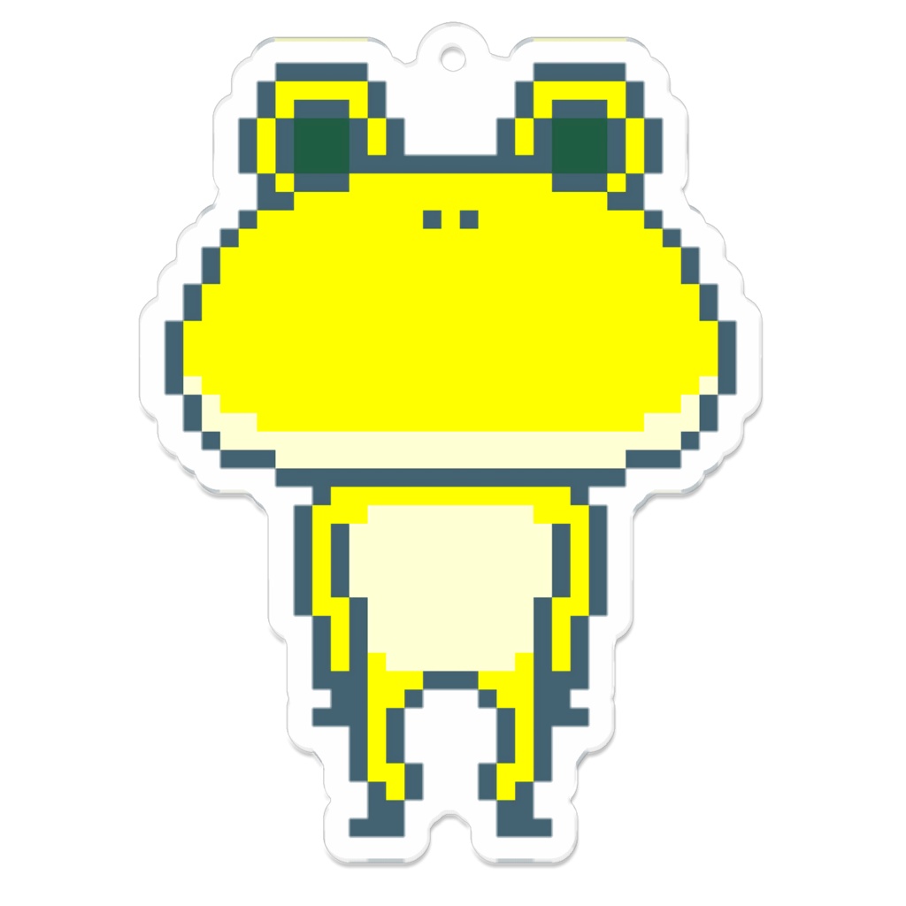 65かえるのぱいん。アクリルキーホルダー