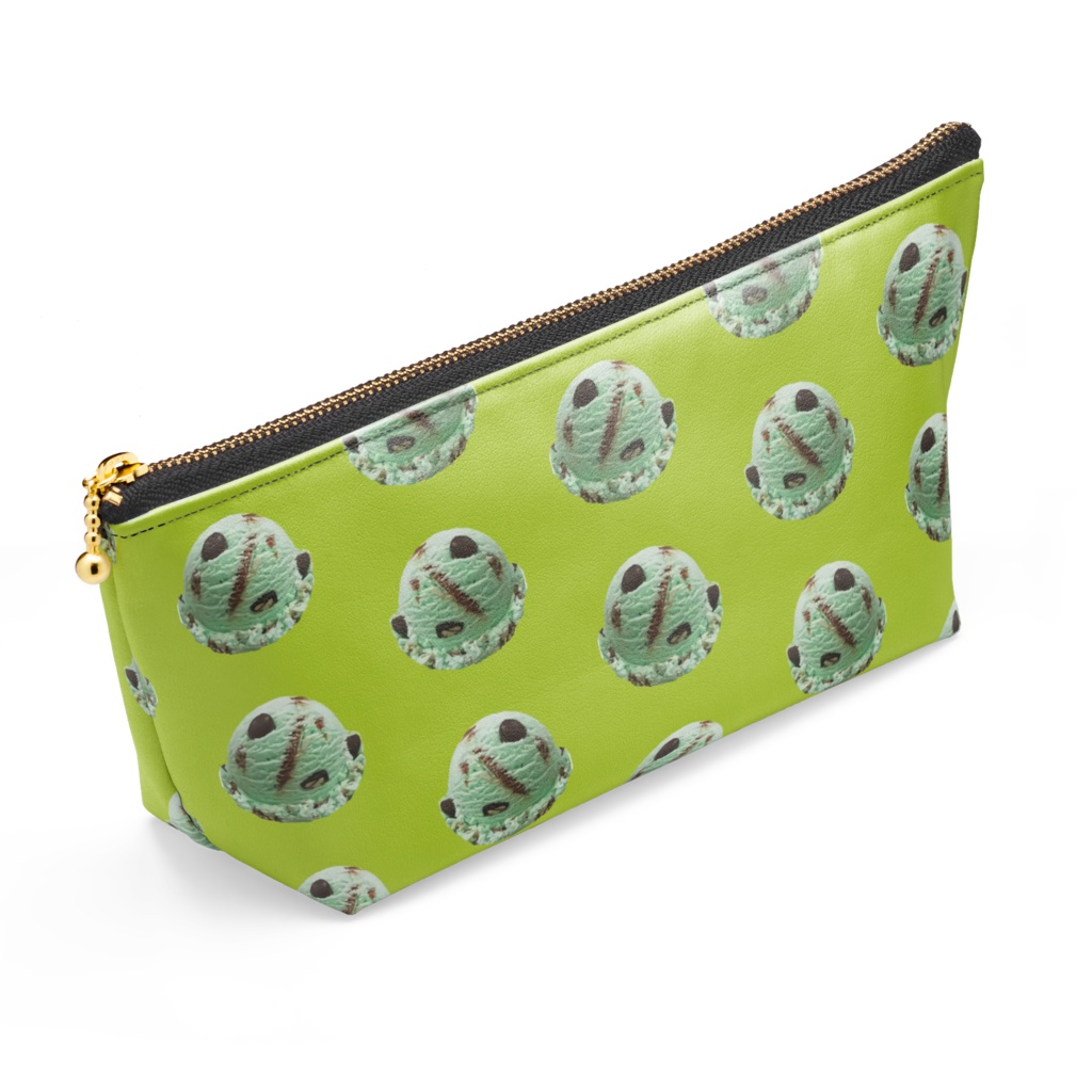 68チョコミントアイスポーチ(緑)