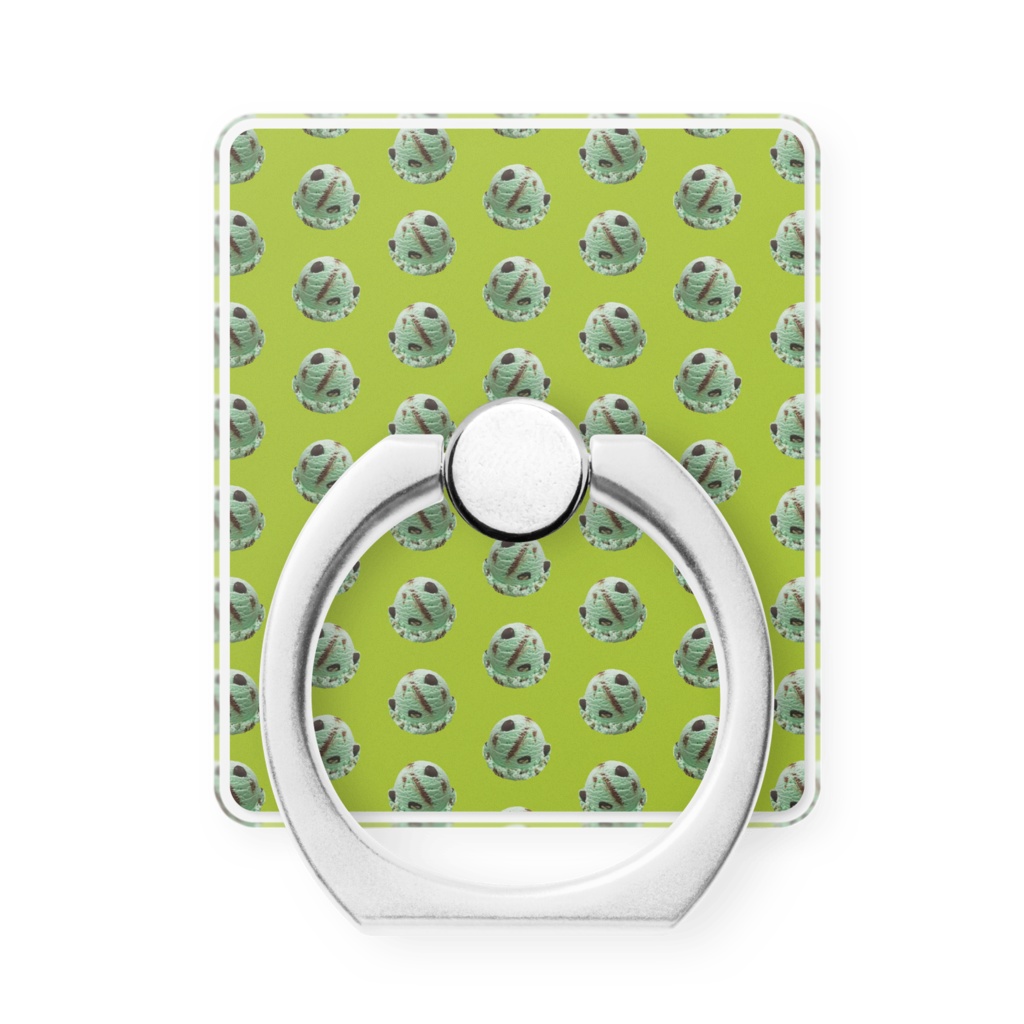 67チョコミントアイススマホリング