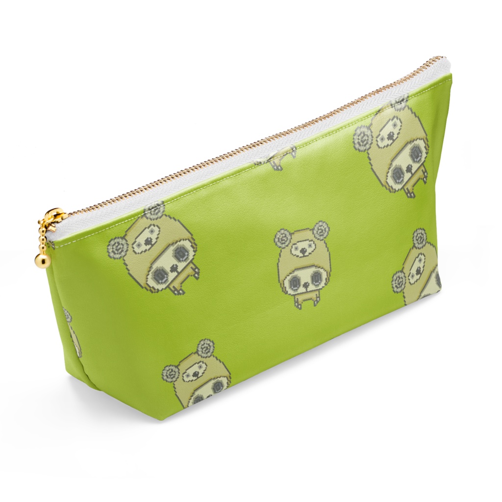 70羊の皮を被った仔羊ちゃんポーチ(緑)