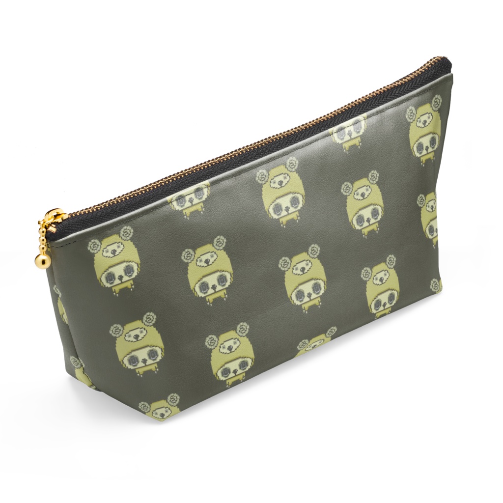 71羊の皮を被った仔羊ちゃんポーチ(こげ茶)