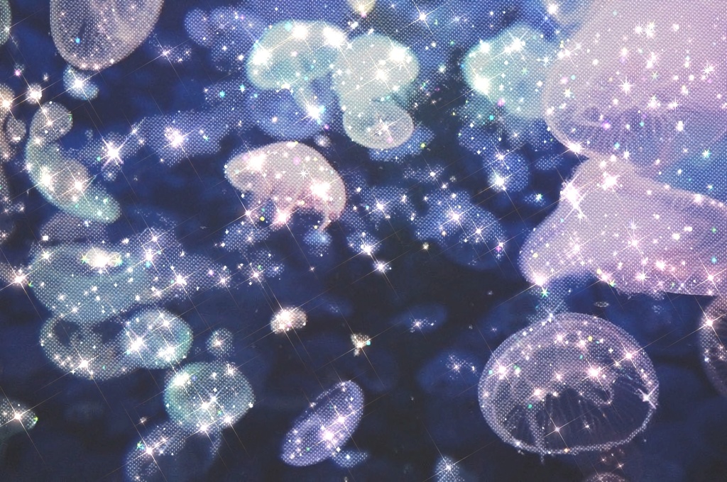 86海月ポーチ(ラメ)