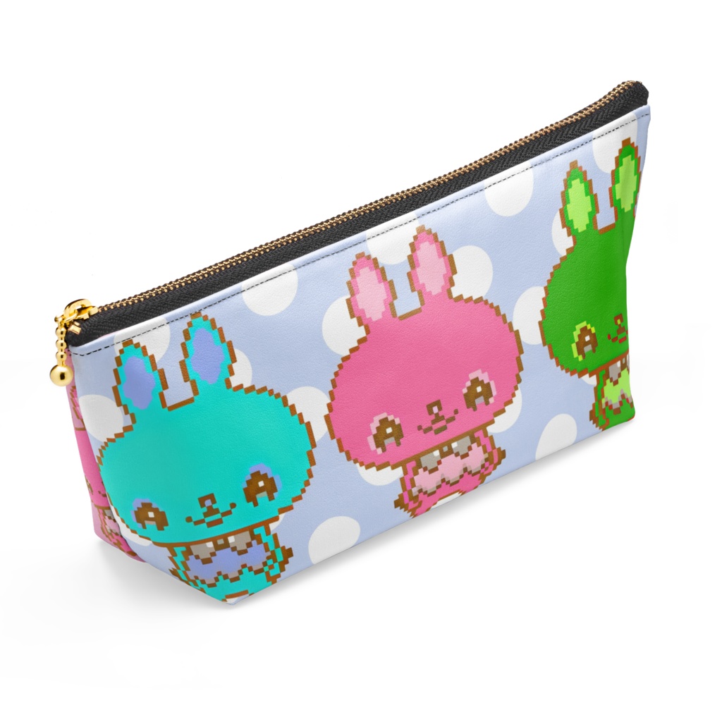 94ららちゃんポーチ(表裏別柄)