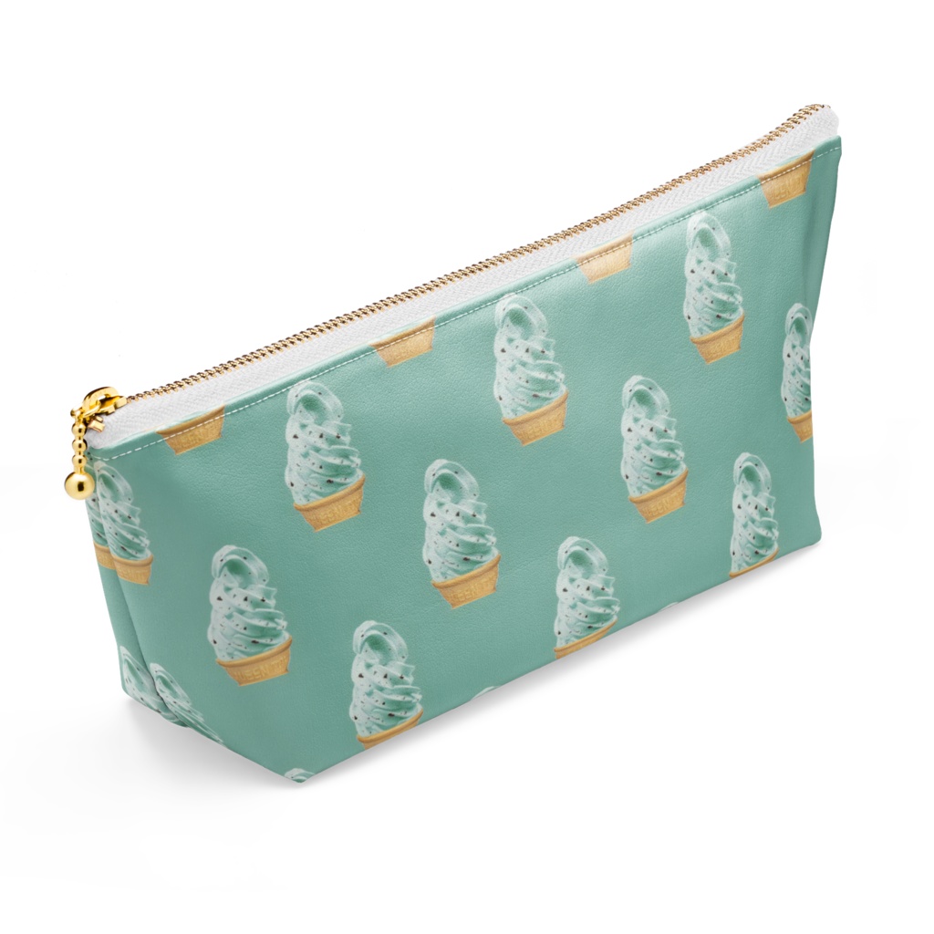 103チョコミントソフトポーチ(緑)