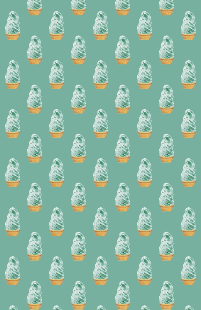 103チョコミントソフトポーチ(緑)