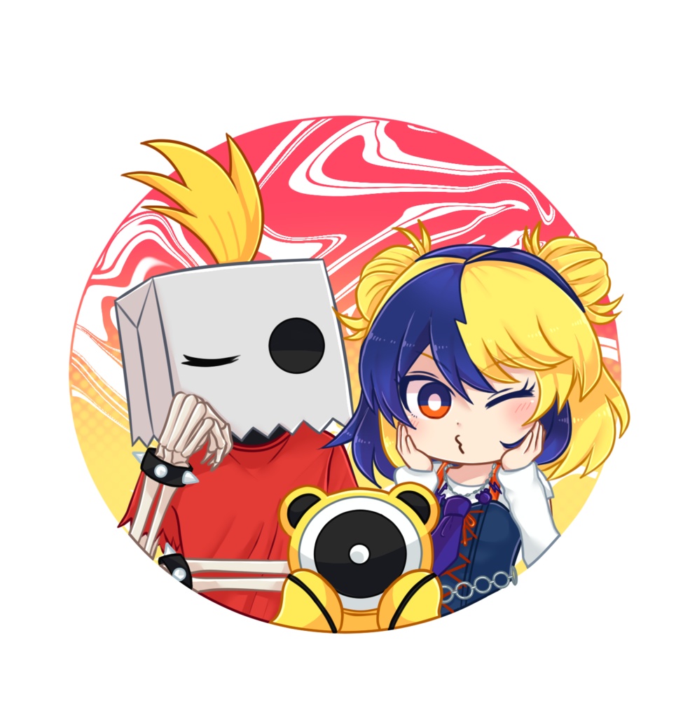ギタドラ新旧マスコットキャラアクキー