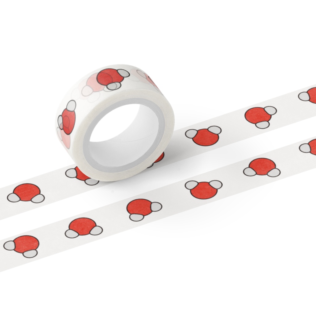 水分子マスキングテープ