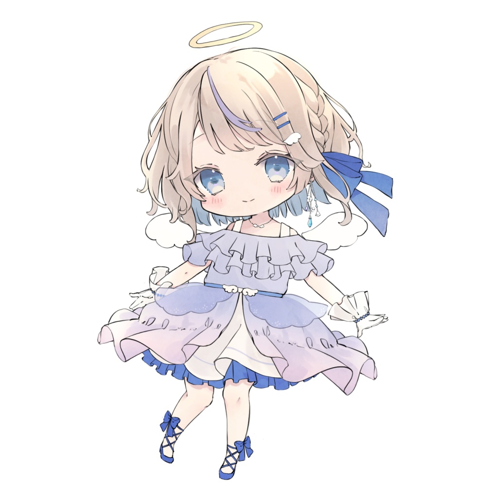 [通常グッズ] 羽香໒꒱*.アクリルキーホルダー 天使ver.