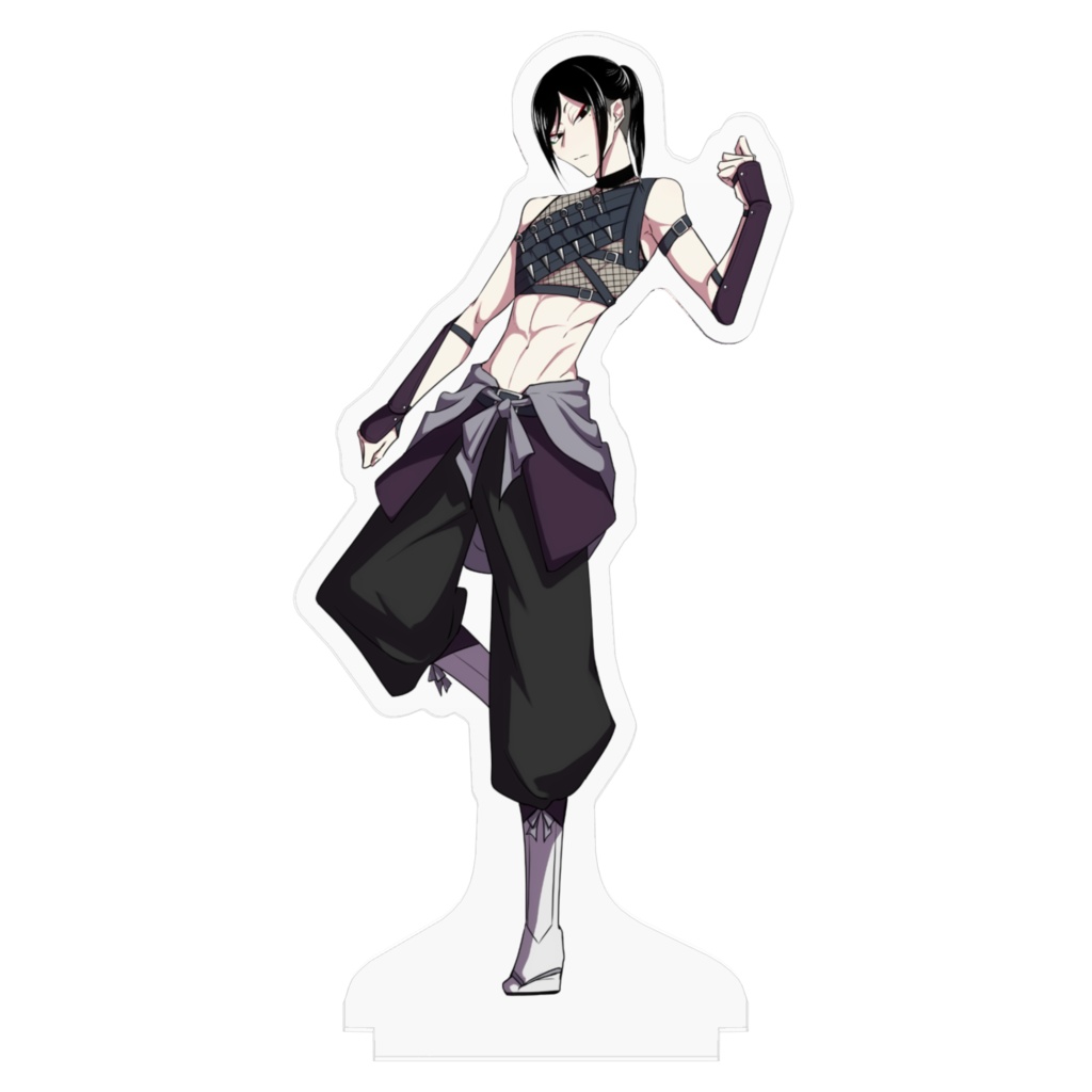 筒込欠アクリルフィギュア