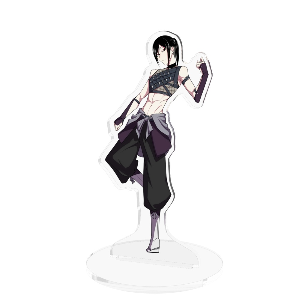 筒込欠アクリルフィギュア