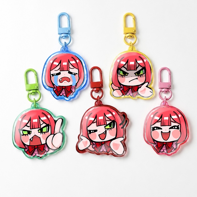 ぷっくり!スタンプ蛇女ちゃんカラーアクキー