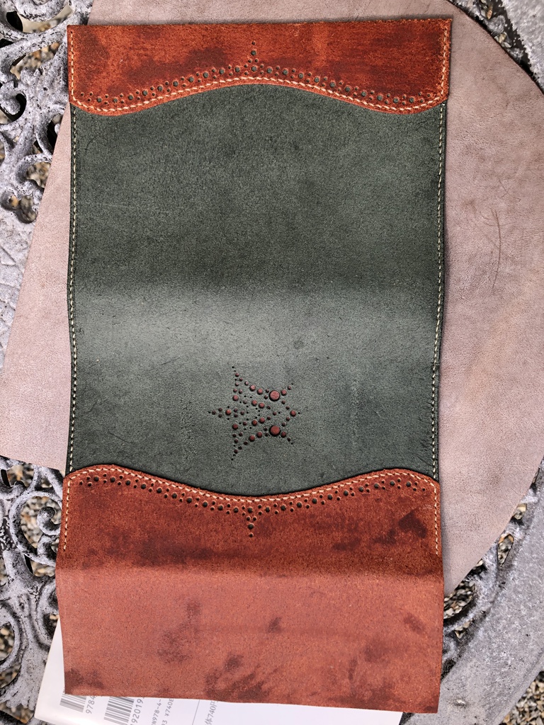 ブックカバー FGO令呪モチーフ 床革