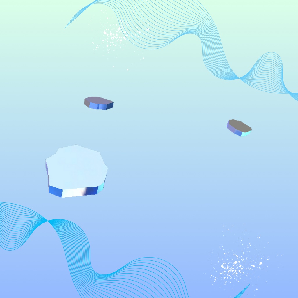 【3Dモデル】流氷