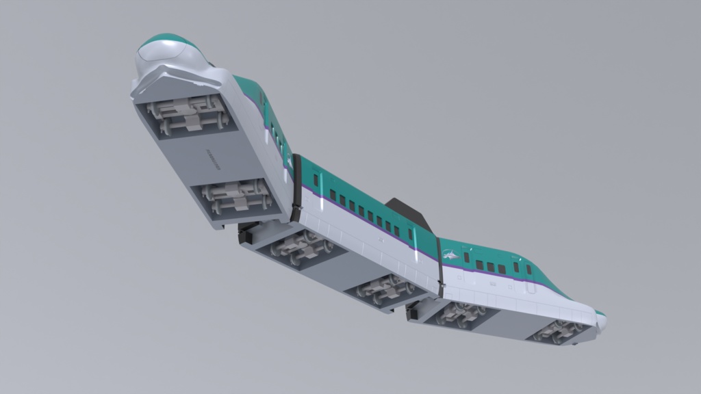<北海道新幹線開業10周年記念>くるくる新幹線