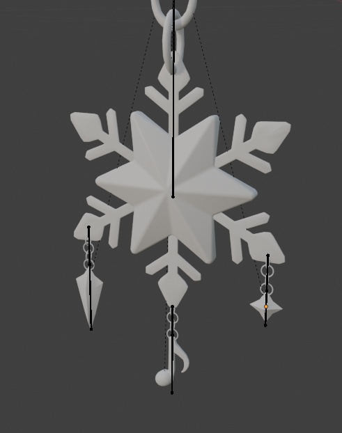 キラキラスノーステッキ