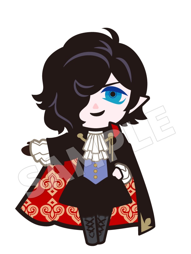 「オースティン」(Alegria Familia)アクリルキーホルダー