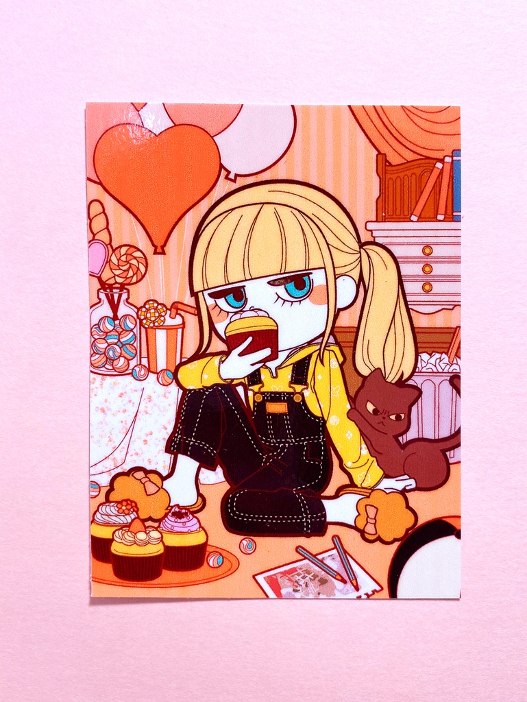 「4月ローリー」（Monthly Lolly 2017）ステッカー
