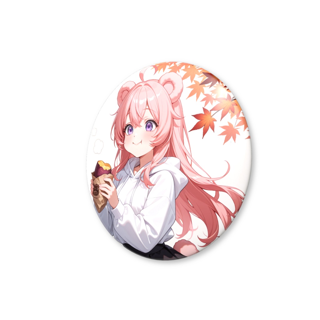 しのん缶バッジ(焼き芋Ver.)