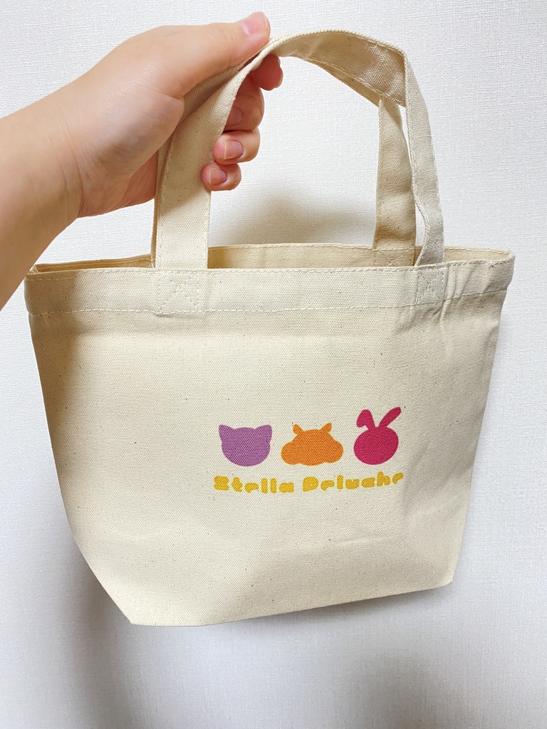 Stella Pelucheアニマルロゴ ミニトート
