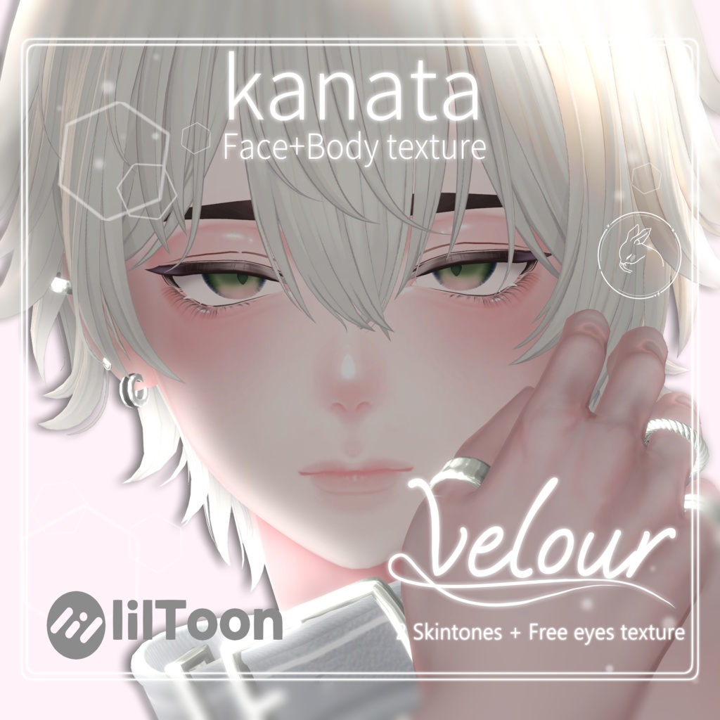 ♡ 「 彼方-Kanata 専用」| ♥Velour♥ | Natural Face + Body Texture