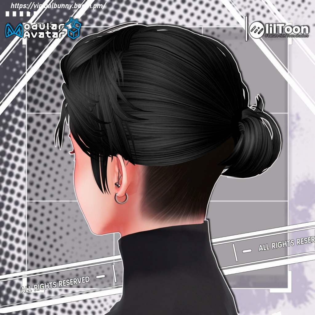 ✦【2 Styles Hair】✦9アバター