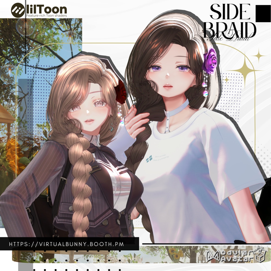 Side Braid  -`♡´-12 アバター-`♡´- 