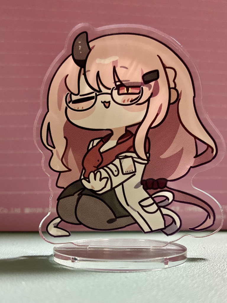 ポーシャーおすわりアクスタ