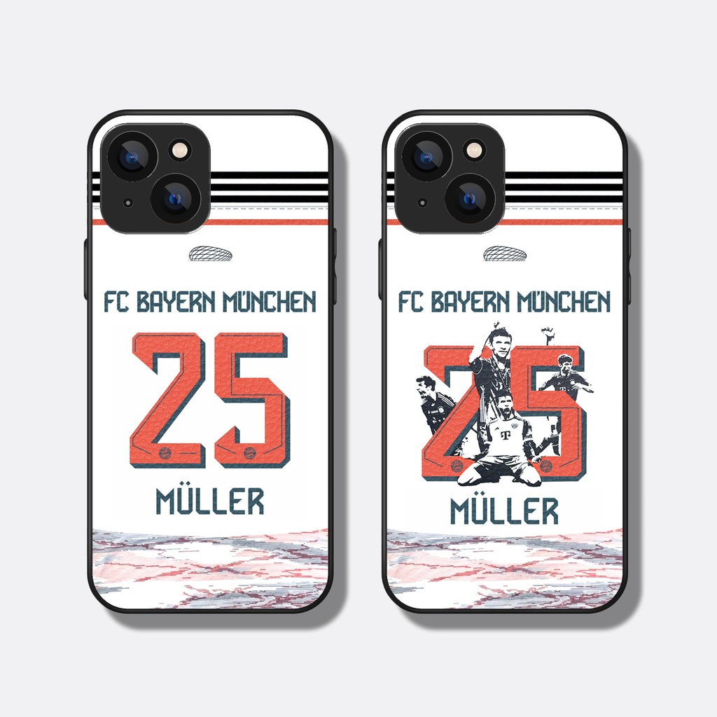 バイエルン 25/26 アウェイユニ ハリーケイン ルイスディアス iPhoneケース