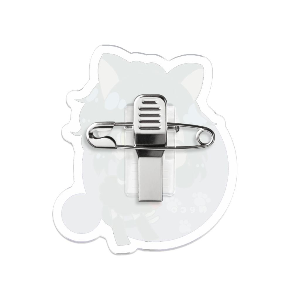 フォロワーアクリルバッチ