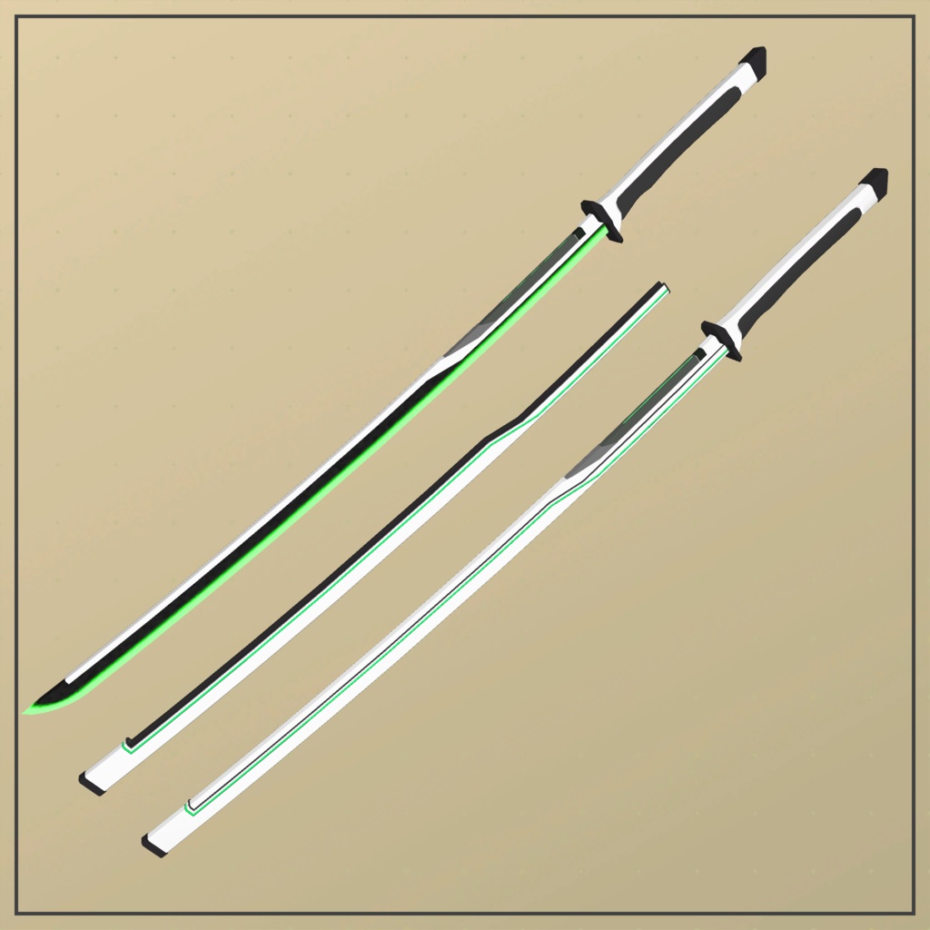 「ギミック付き武器モデル」 ht.式 - 熱刃剣