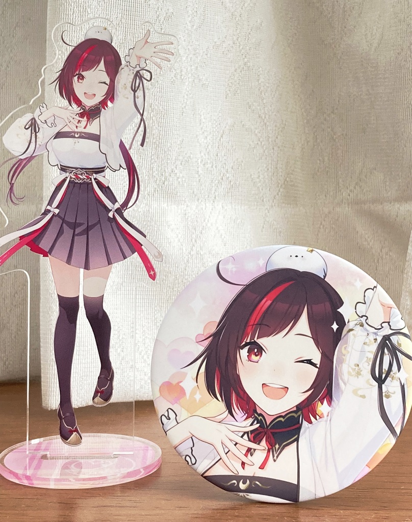 三周年記念!ツキコちゃん缶バッジ