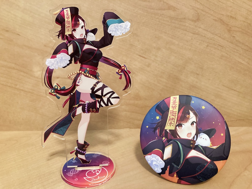 5周年記念!ハロウィン殭屍なツキコちゃんアクリルフィギュア