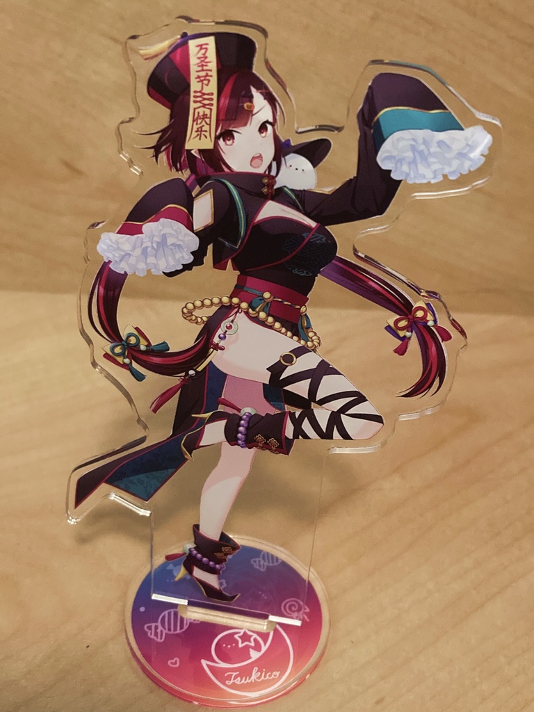 5周年記念!ハロウィン殭屍なツキコちゃんアクリルフィギュア