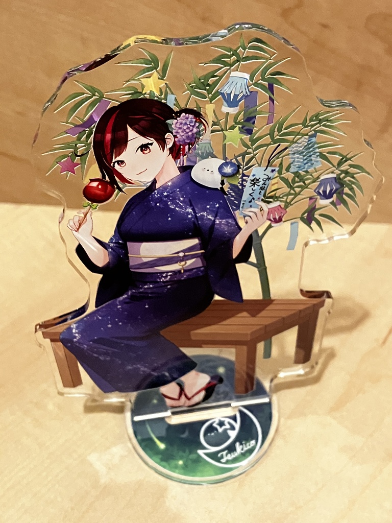 7周年記念!七夕浴衣なツキコちゃんアクリルフィギュア