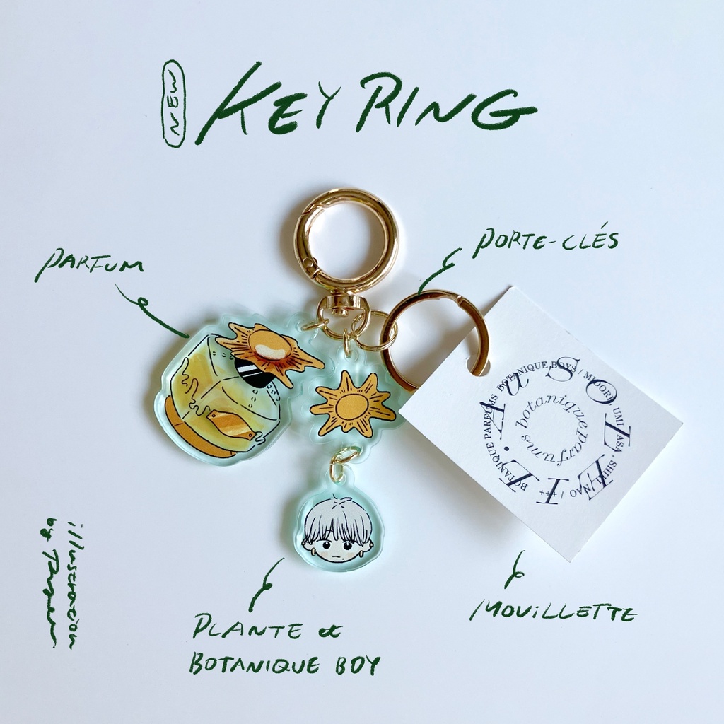香水key-ring【MIDORI】