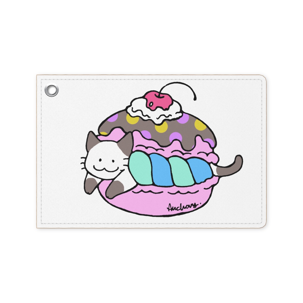 パスケース(マカロン/ハンバーガー)