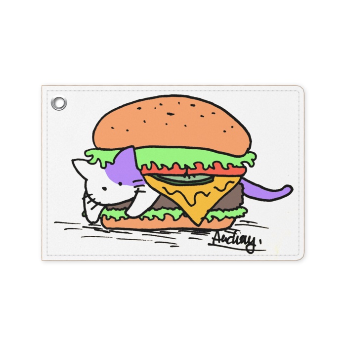 パスケース(マカロン/ハンバーガー)