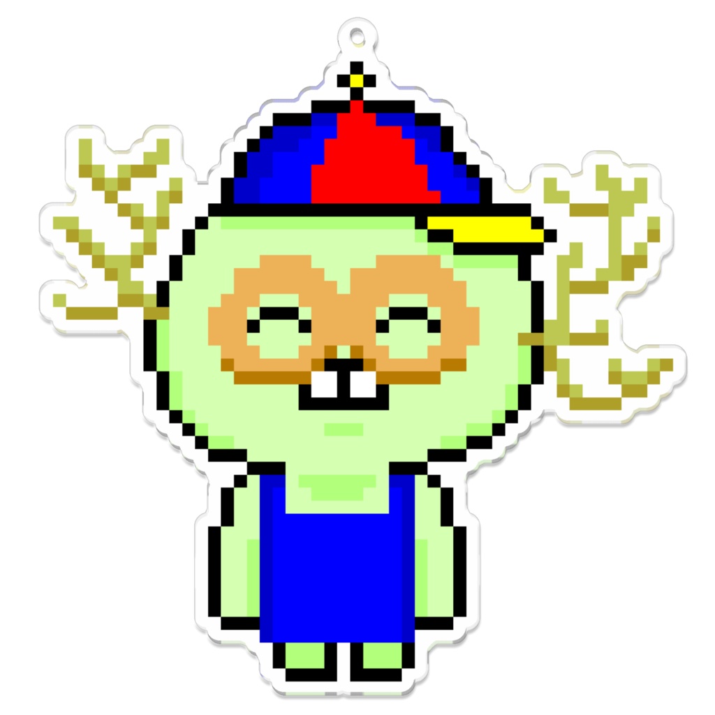 「HELLO CHOP」チョップアクキー
