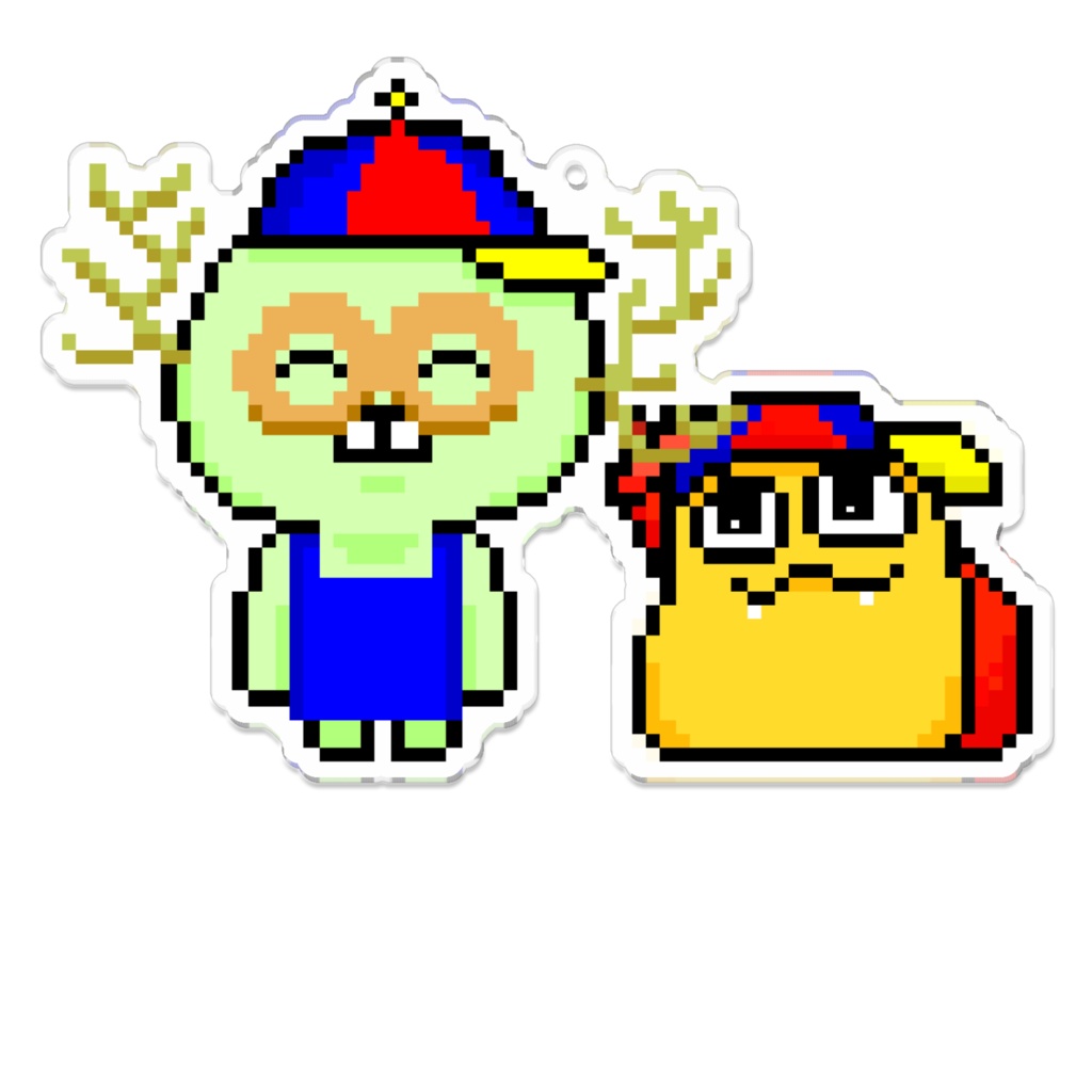 「HELLO CHOP」アクキーふたりいっしょ