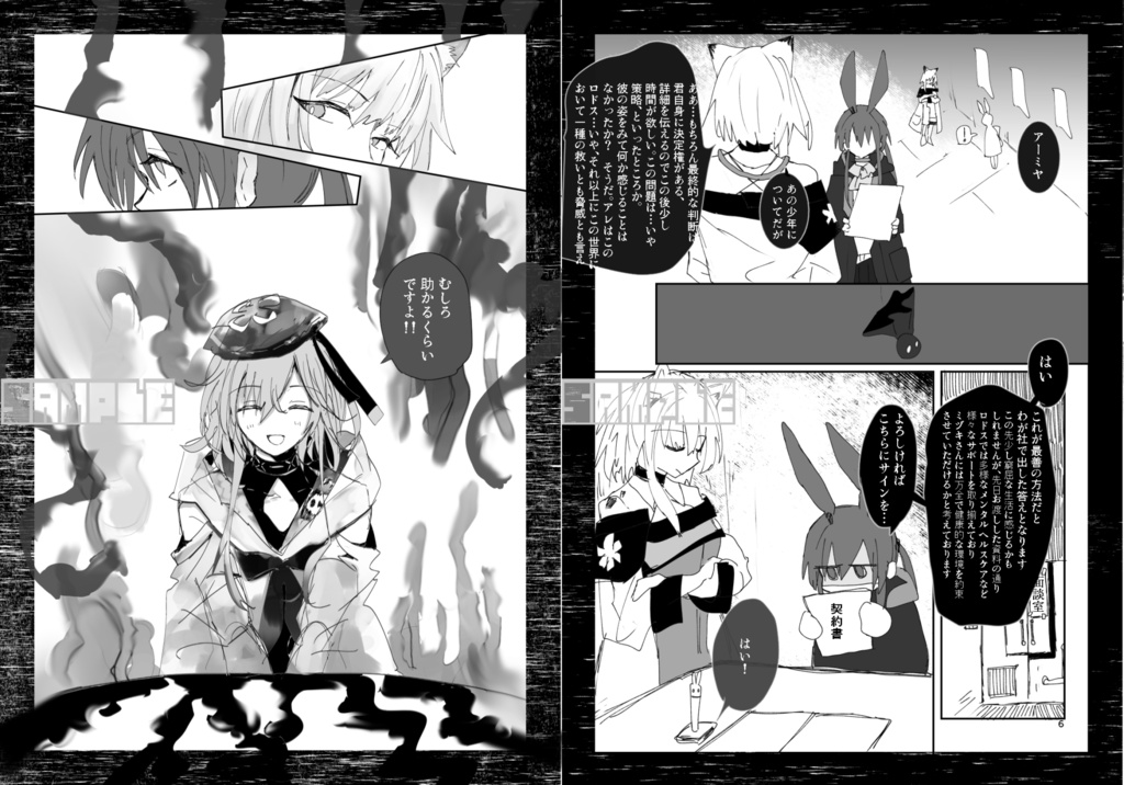 アーミヤvsミヅキ本