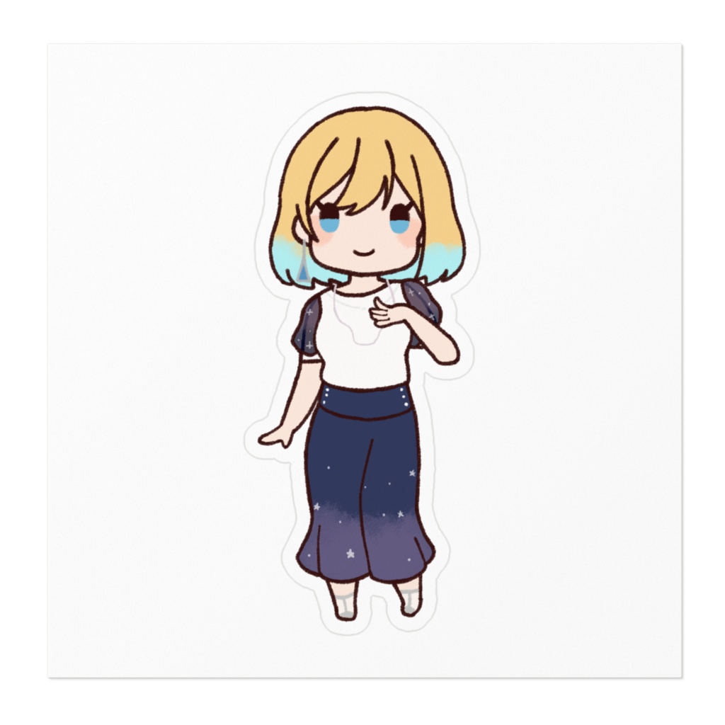 ステッカー_B.叶彗慧 いまのすがた