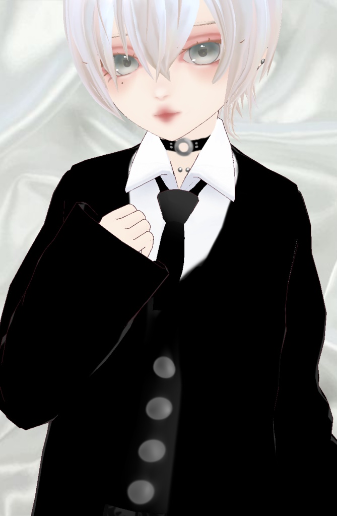 【無料有】【vroid】少年風|ゴシックコーデセット