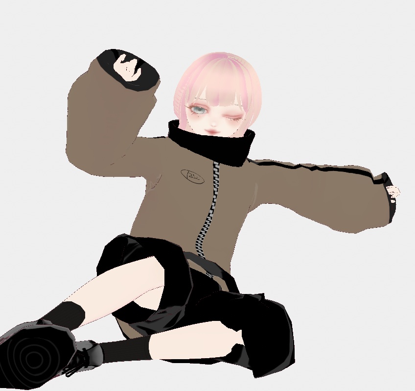 【無料】【vroid】トラックジャケット(全7色)