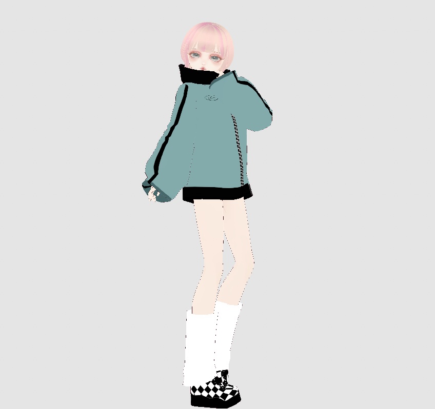 【無料】【vroid】トラックジャケット(全7色)