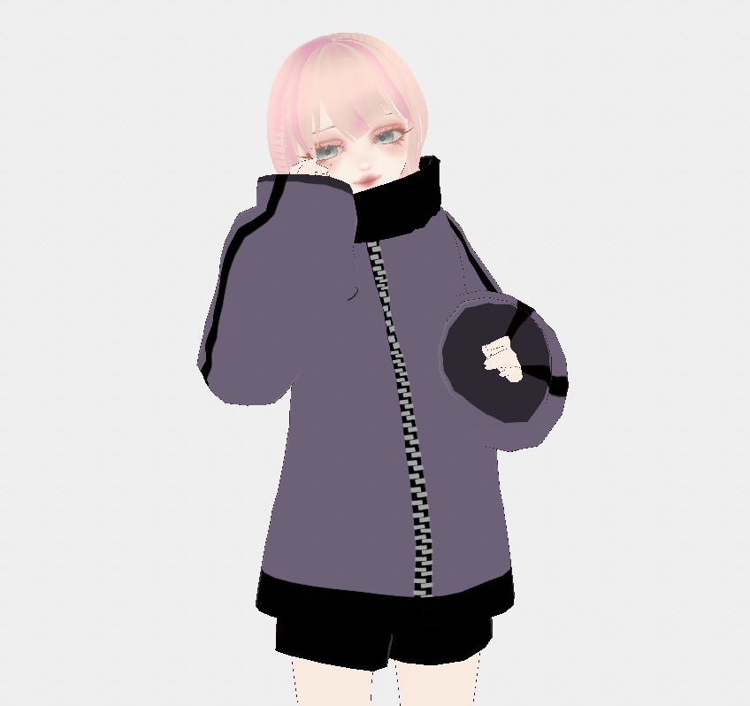 【無料】【vroid】トラックジャケット(全7色)