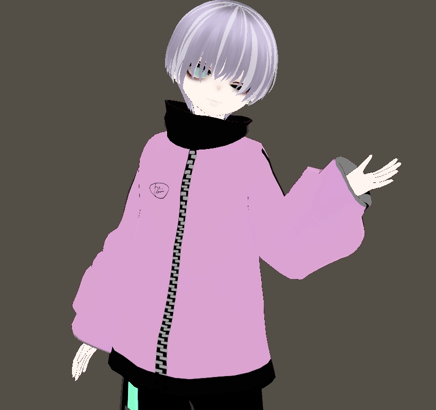 【無料】【vroid】トラックジャケット(全7色)