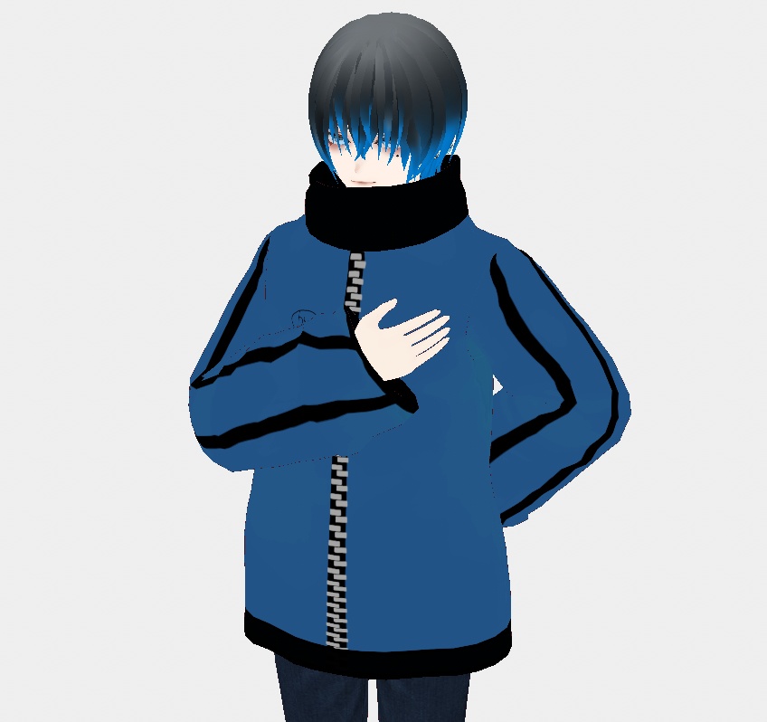 【無料】【vroid】トラックジャケット(全7色)