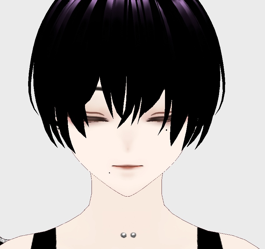 【VRM】-『黑乃』kurono- アバター vroid制作